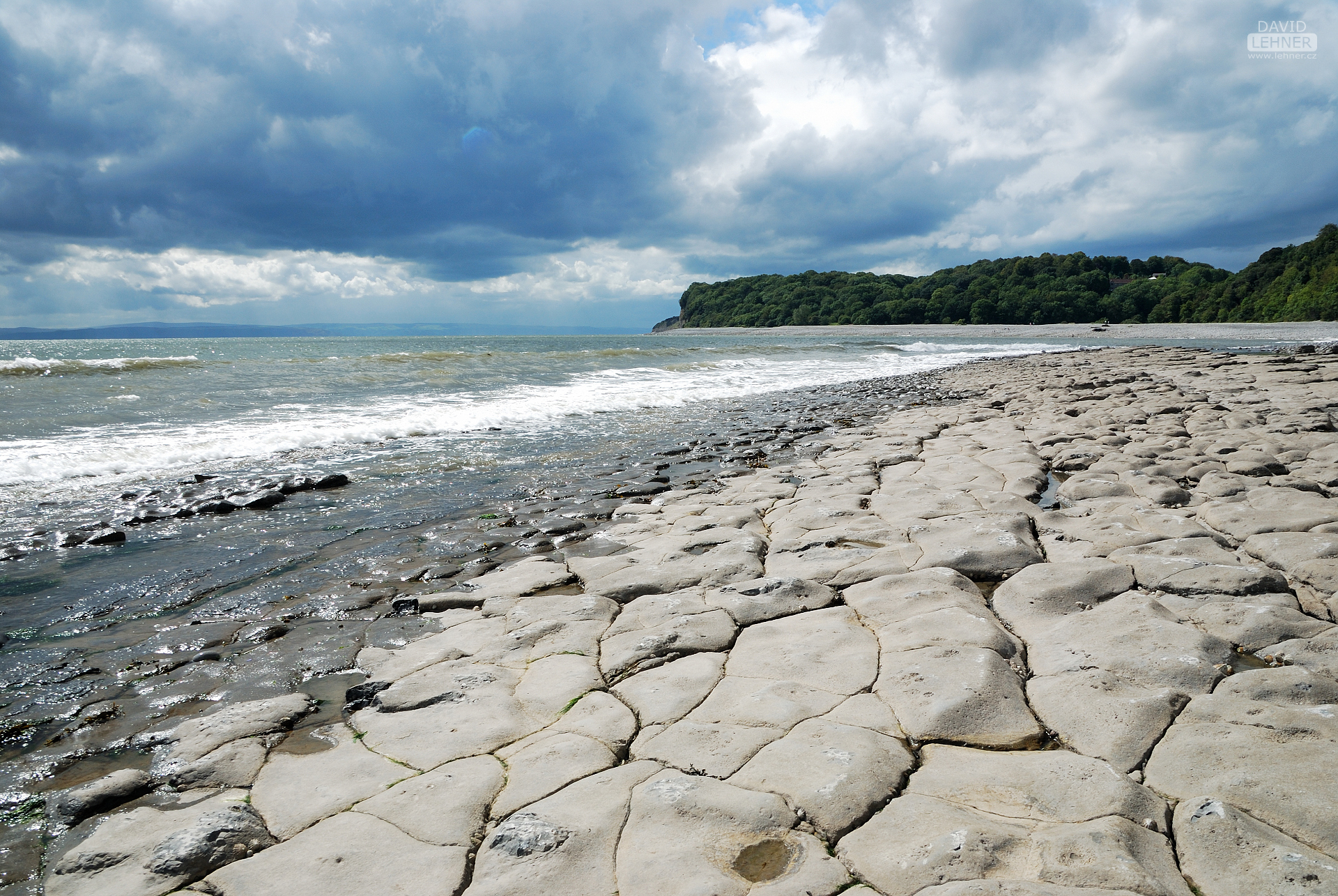 Wales rocky beach