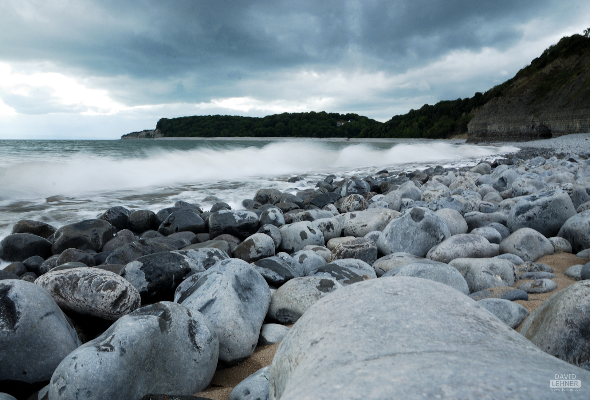 Wales rocky beach