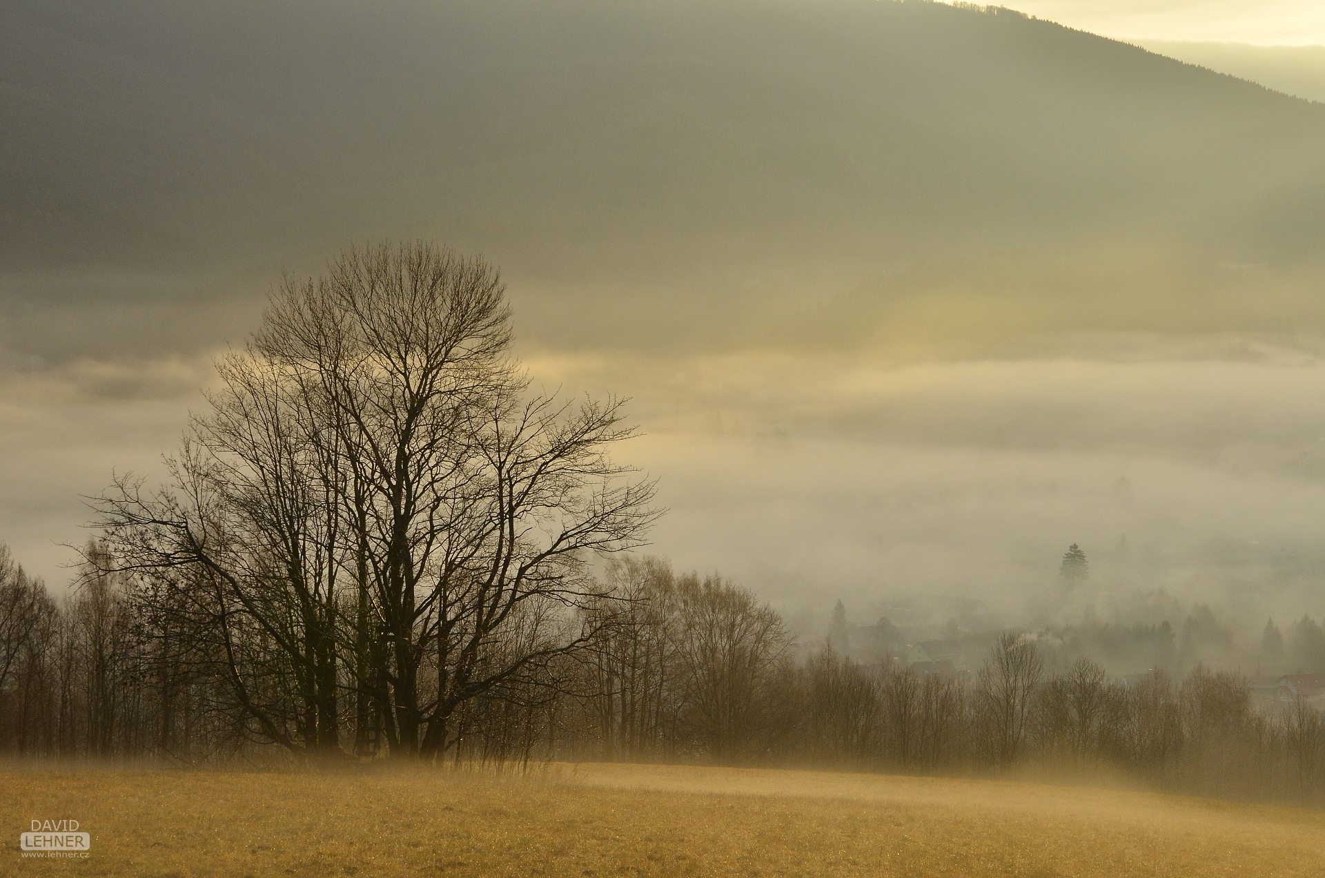 Misty mountains