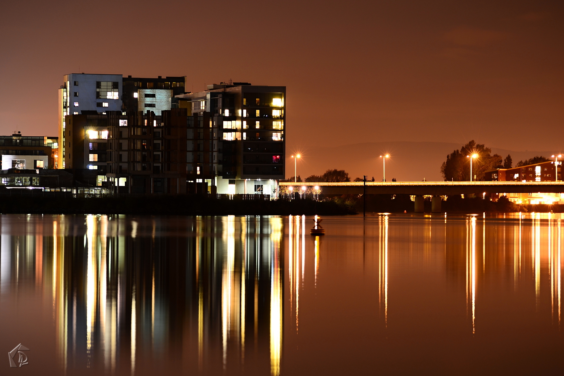 Night in Cardiff